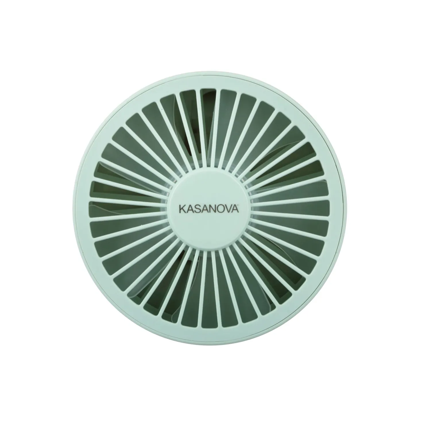 Ventilatore portatile con nebulizzatore verde