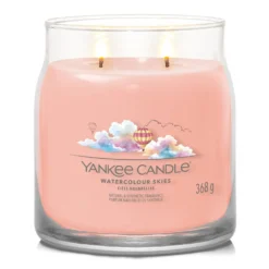 Watercolour Skies, candela in giara media Yankee Candle