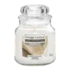 White Linen Lace, candela in giara media Yankee Candle