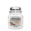 White Linen Lace, candela in giara piccola Yankee Candle