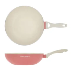 Wok 28 cm corallo Cooking Therapy
