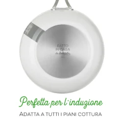 Wok induzione 28 cm con coperchio Fatto in casa da Benedetta