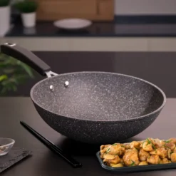 Wok New Petra Dark da 28 cm