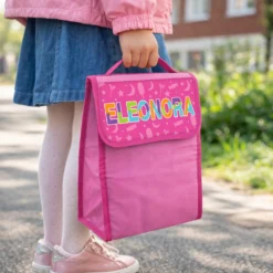 Zainetto bambina porta merenda nome Eleonora