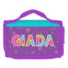 Zainetto bambina porta merenda nome Giada