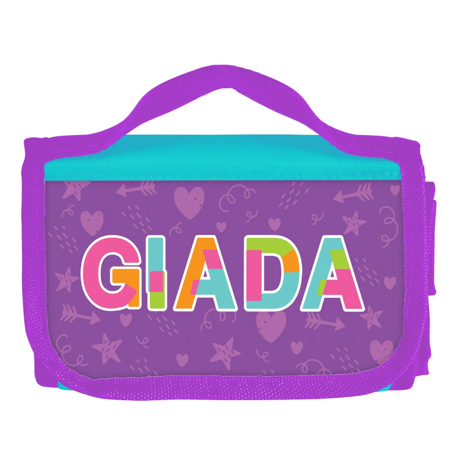 Zainetto bambina porta merenda nome Giada