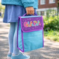 Zainetto bambina porta merenda nome Giada