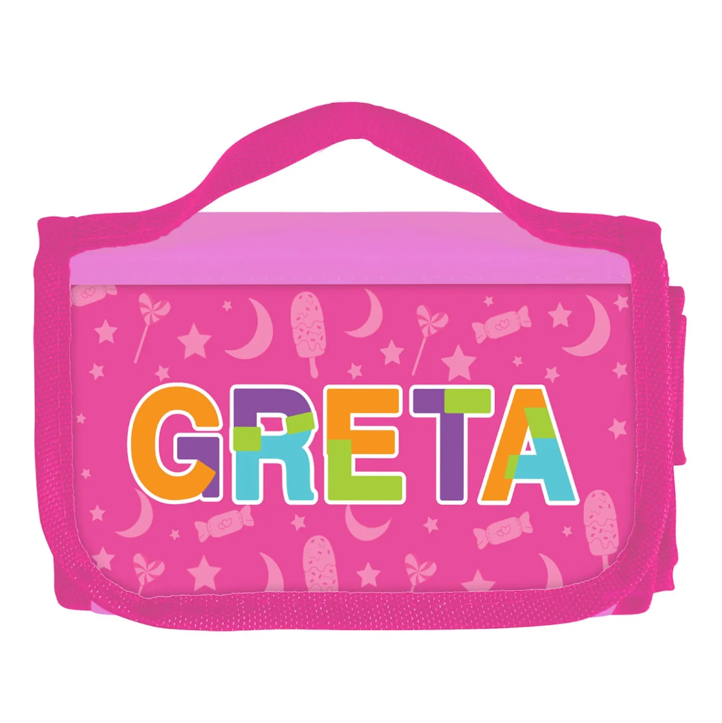 Zainetto bambina porta merenda nome Greta