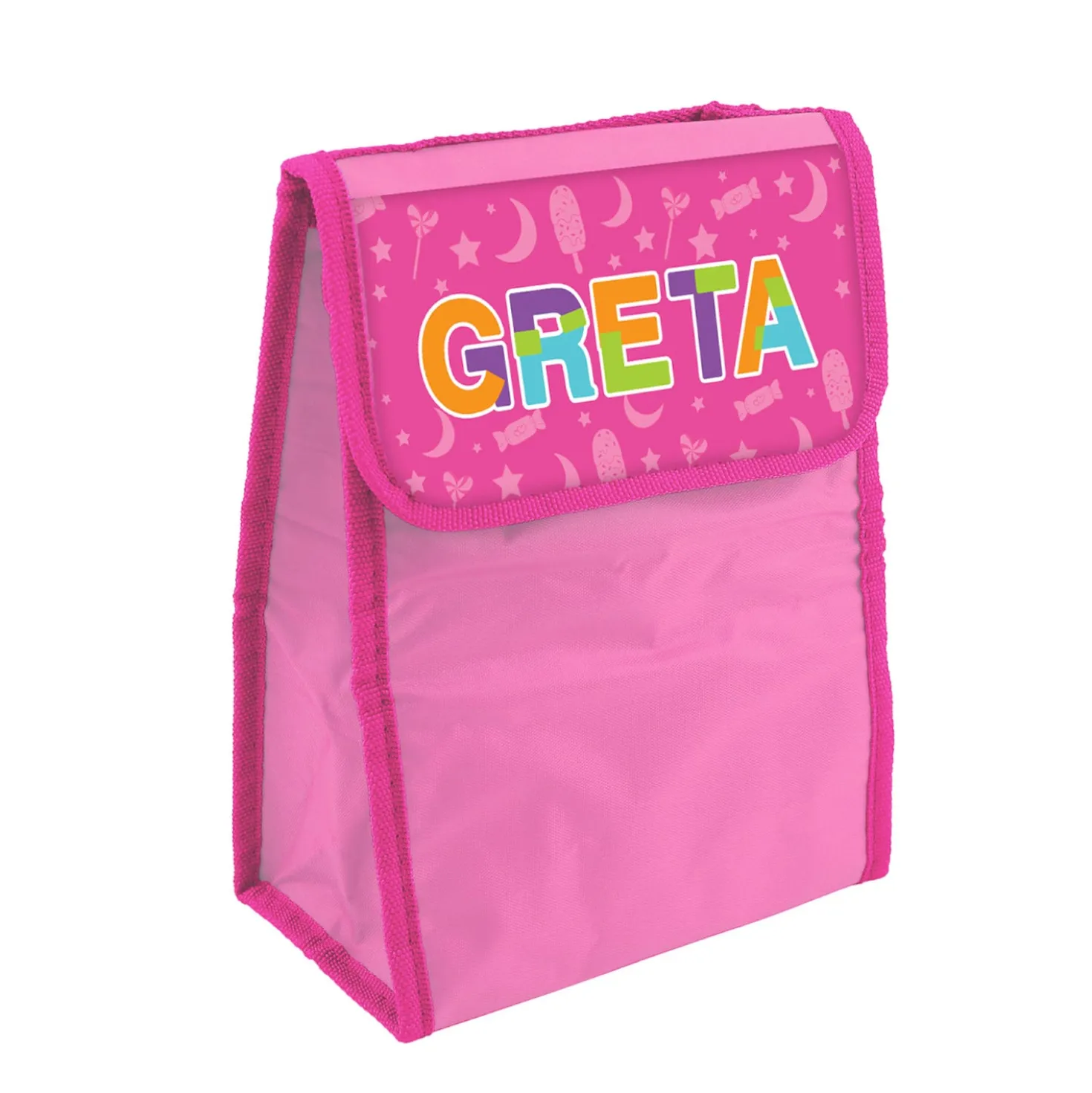 Zainetto bambina porta merenda nome Greta