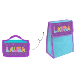 Zainetto bambina porta merenda nome Laura