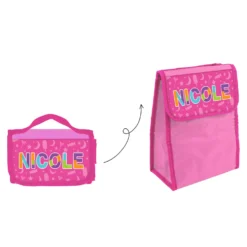 Zainetto bambina porta merenda nome Nicole