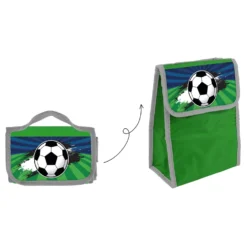 Zainetto bambini porta merenda decoro calcio