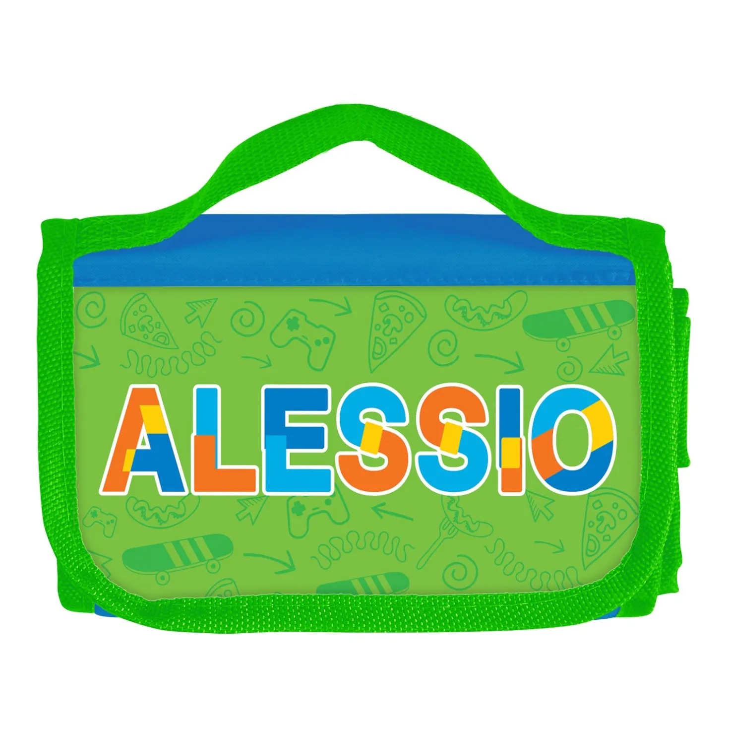 Zainetto bambino porta merenda nome Alessio
