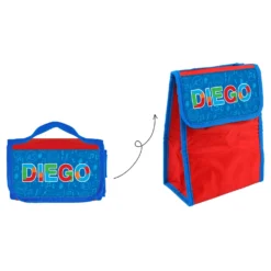 Zainetto bambino porta merenda nome Diego