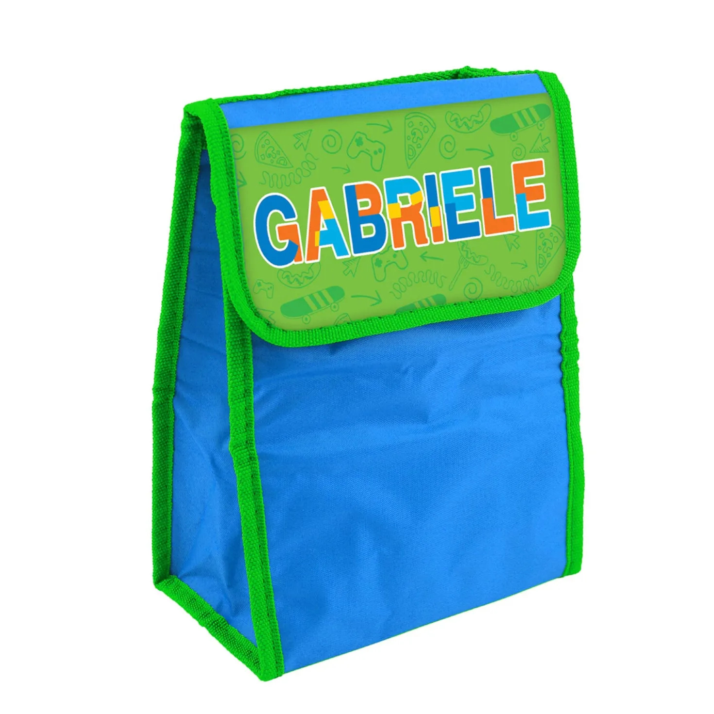 Zainetto bambino porta merenda nome Gabriele