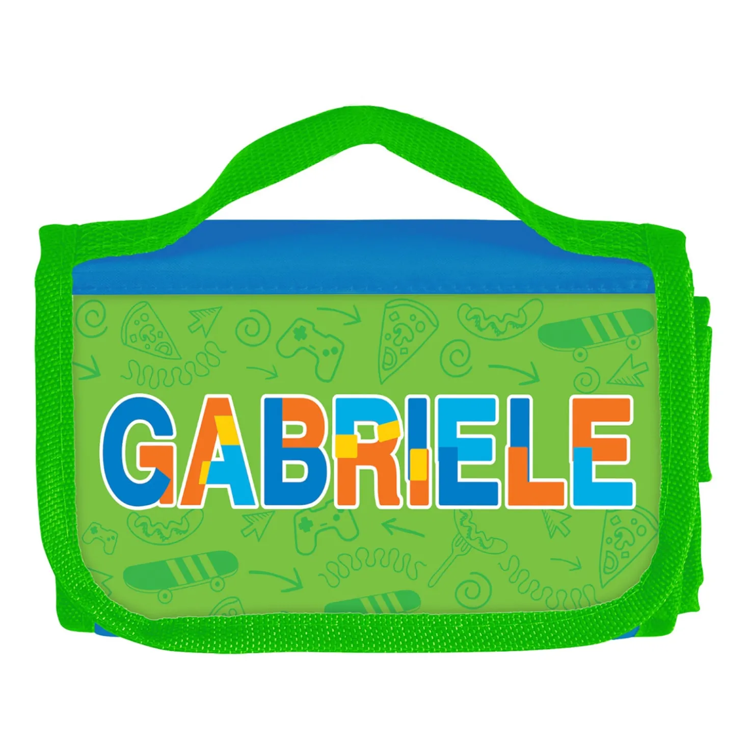 Zainetto bambino porta merenda nome Gabriele