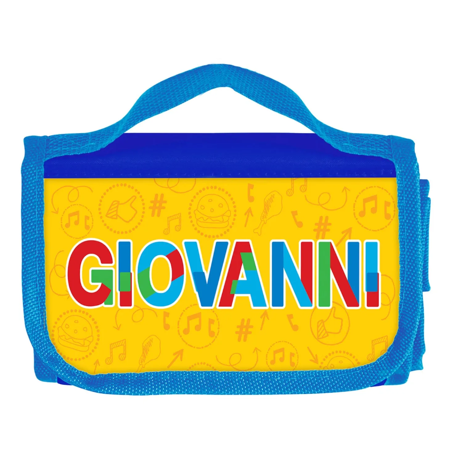 Zainetto bambino porta merenda nome Giovanni