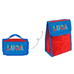 Zainetto bambino porta merenda nome Luca