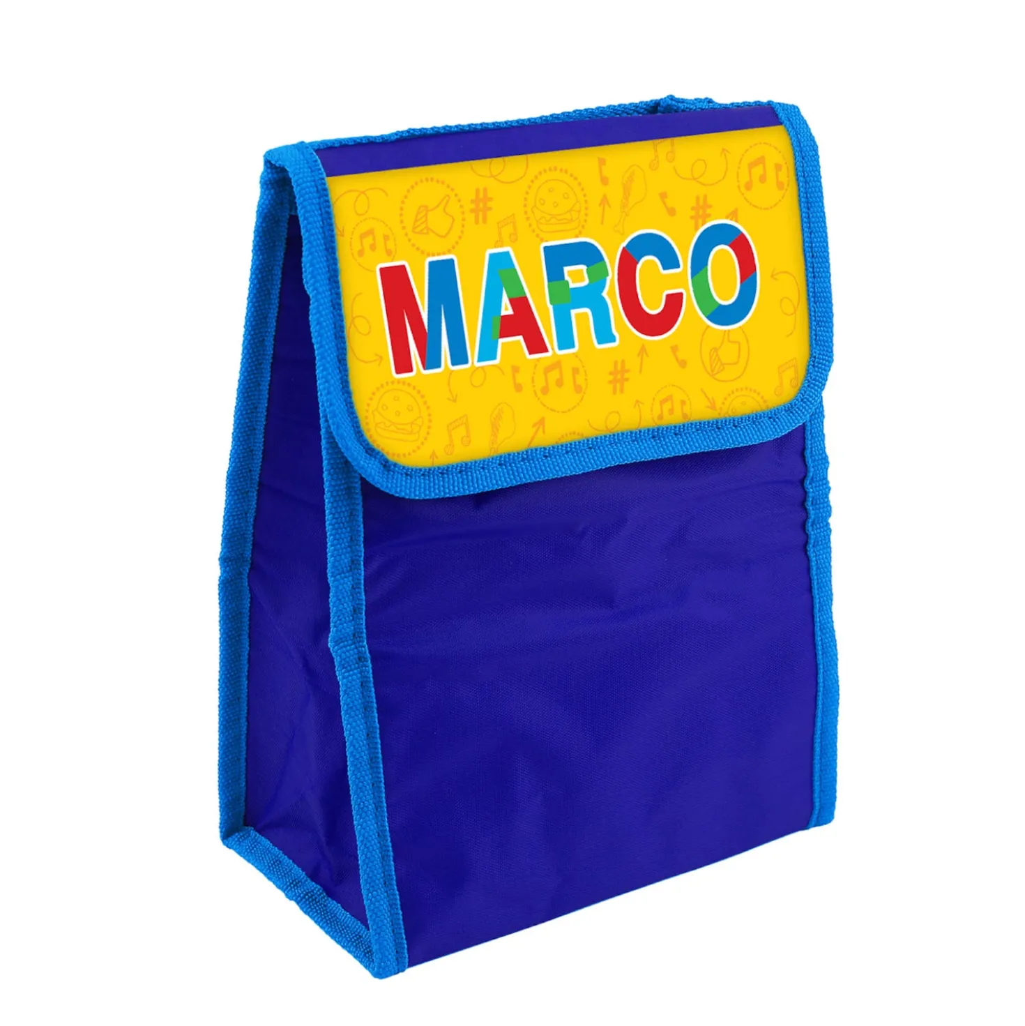 Zainetto bambino porta merenda nome Marco
