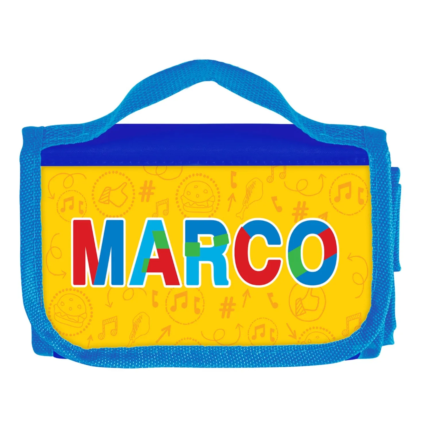 Zainetto bambino porta merenda nome Marco