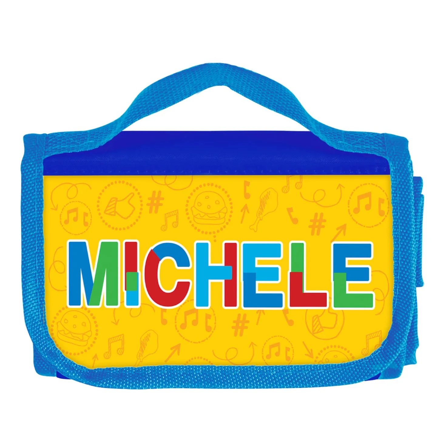 Zainetto bambino porta merenda nome Michele