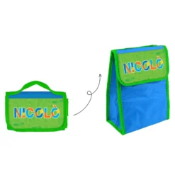 Zainetto bambino porta merenda nome Nicolò