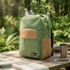 Zaino termico con tasche verde 30x19x44 cm