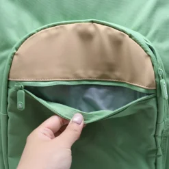 Zaino termico con tasche verde 30x19x44 cm