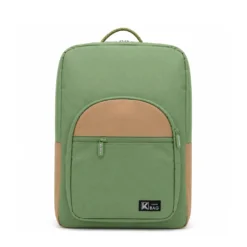 Zaino termico con tasche verde 30x19x44 cm